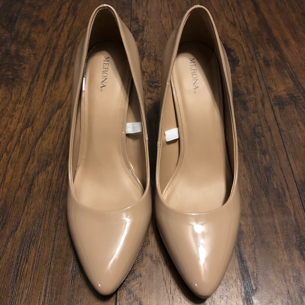 Nude Merona Heels 9.5